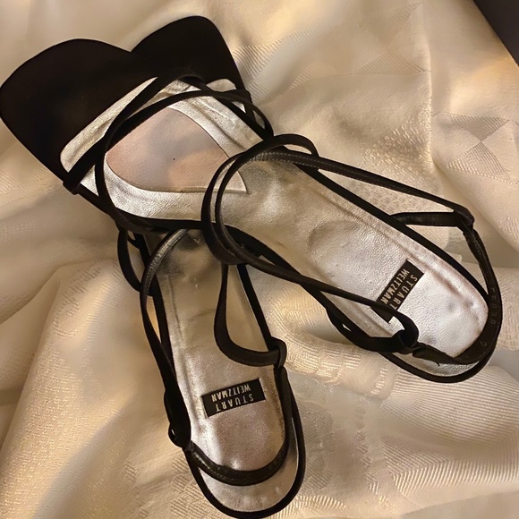Stuart Weitzman Shoes - Stuart Weitzman Black Dress Sandals!
